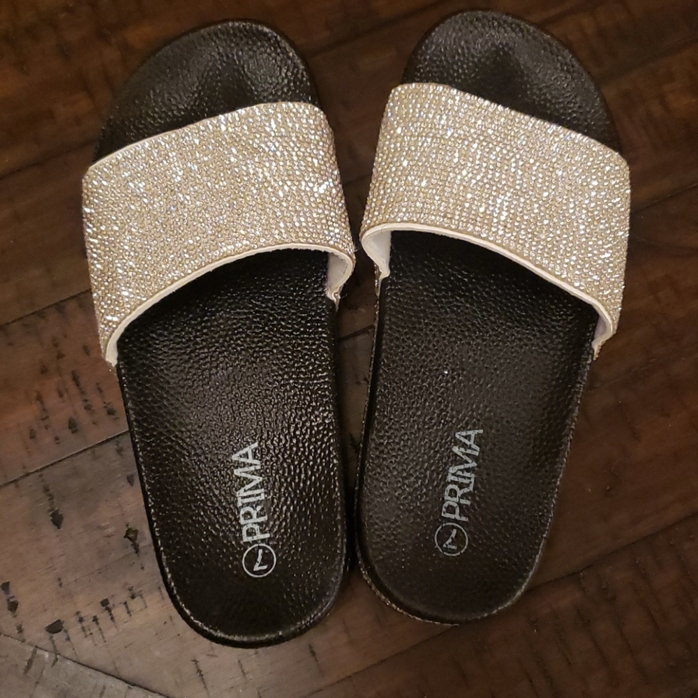 Bling Rhinestone Slides - Picture 1 of 2
